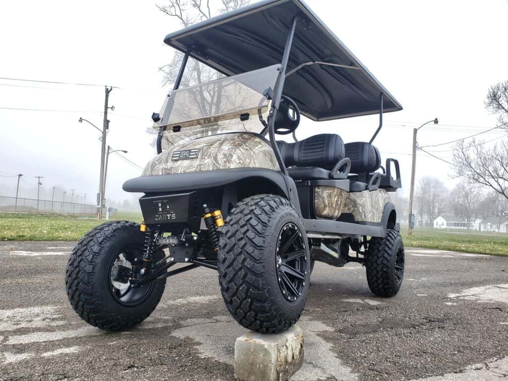 Heavy Ds Camo Golf Cart Limo