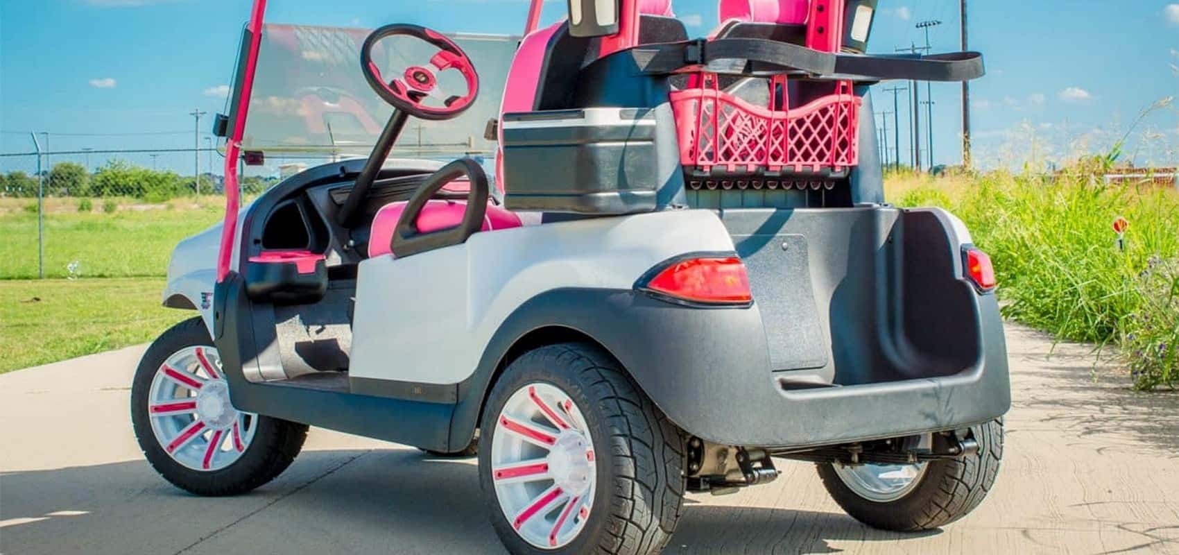 8 Pink Golf Carts That'll Blow Your Mind - Pink Golf Cart