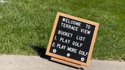 Par 3 at Terrace View Golf Course