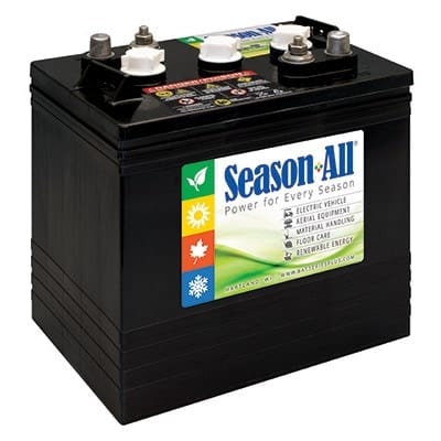 Crown Battery BCI Group GC2 6V 220AH Deep Cycle Golf Cart Battery