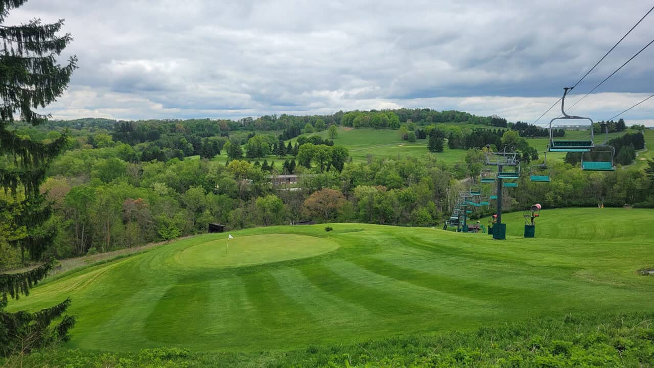 Par 3 at Oglebay Golf