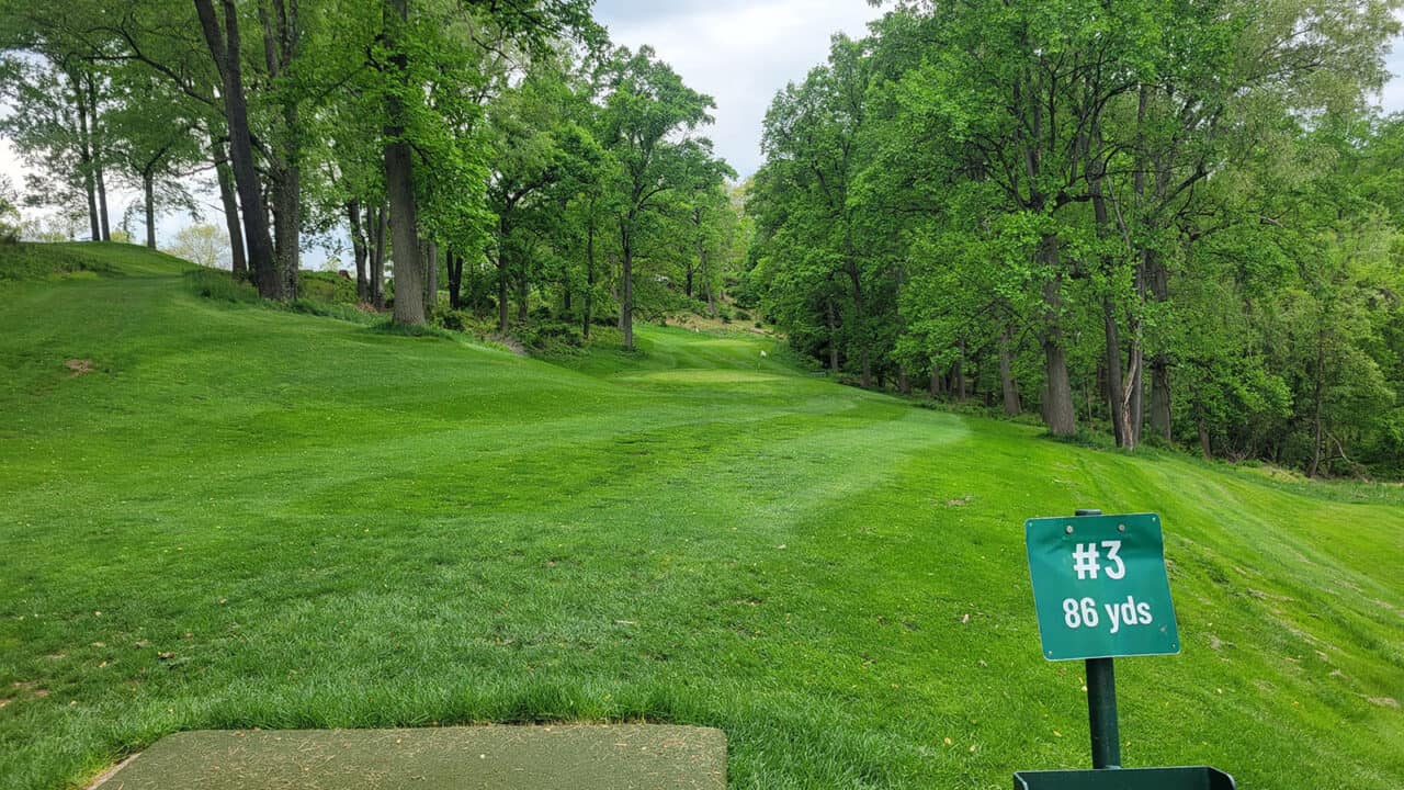 Par 3 at Oglebay Golf