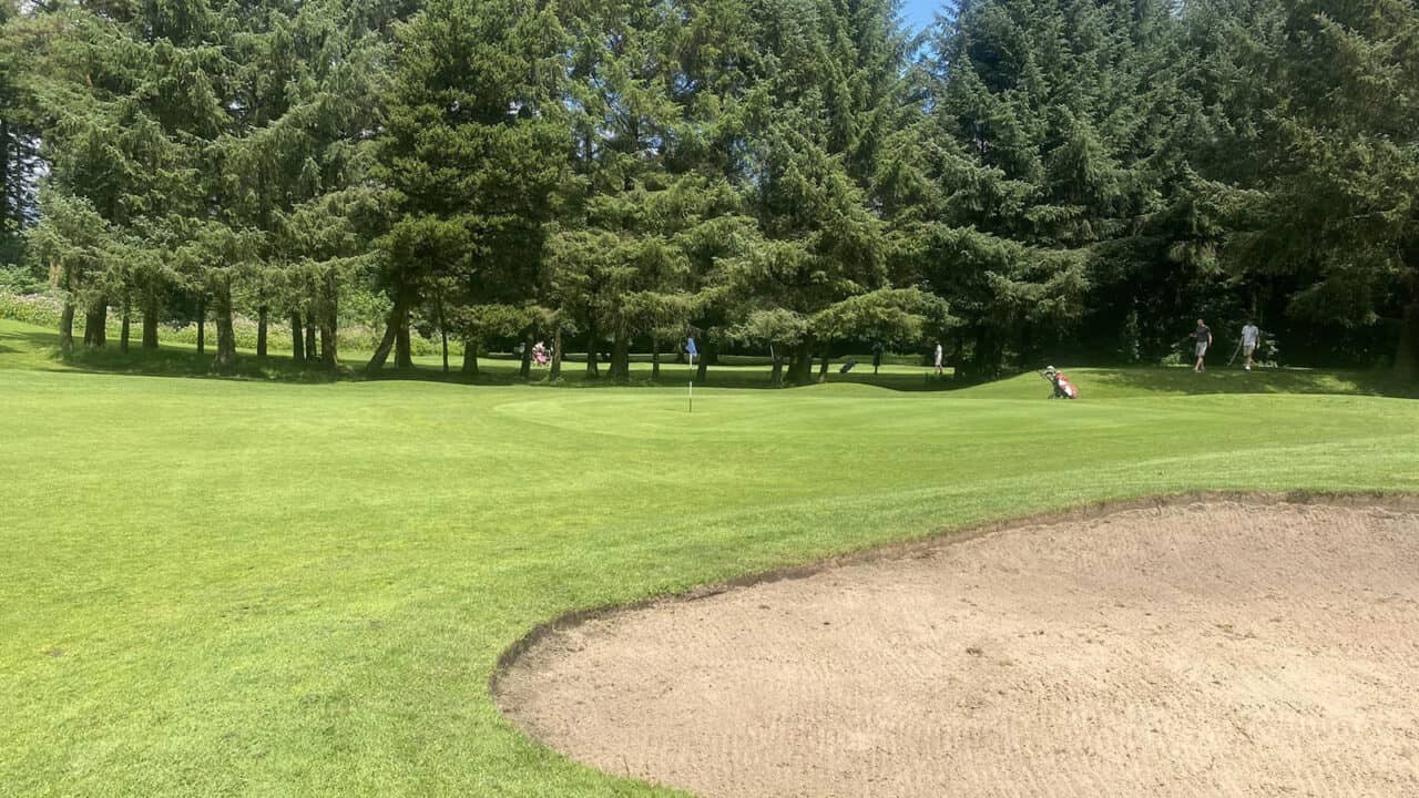 Par 3 at Castle Hawk Golf Club