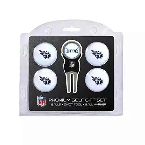 Tennessee Titans Golf Balls and Divot Tool