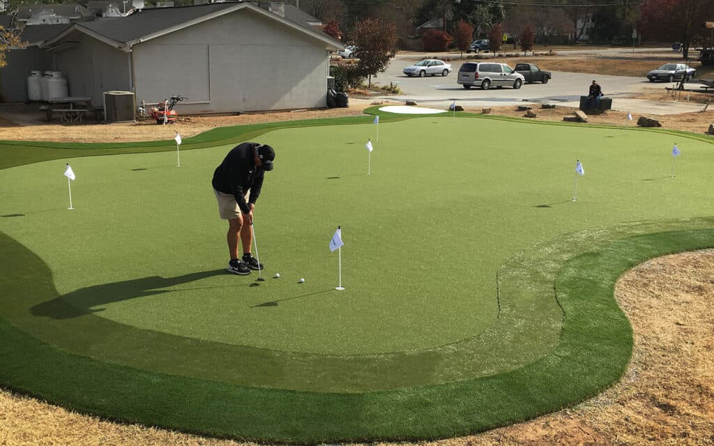 Artificial Putting Green